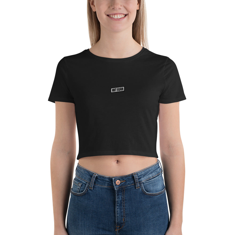 Women’s HIITBURN Logo Crop Tee