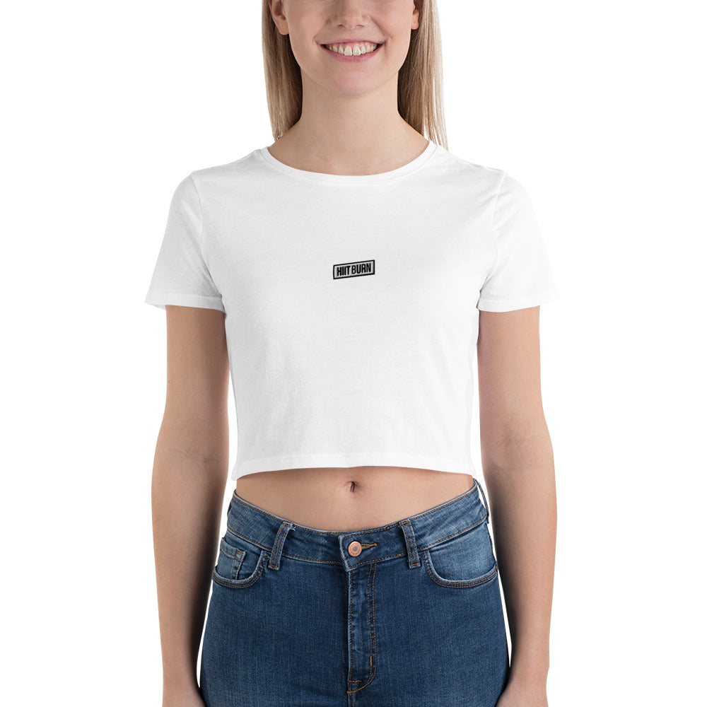 Women’s HIITBURN Logo Crop Tee